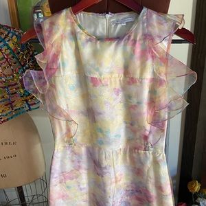 Amazing Rare Lagi Nadeau Ruffle Dress